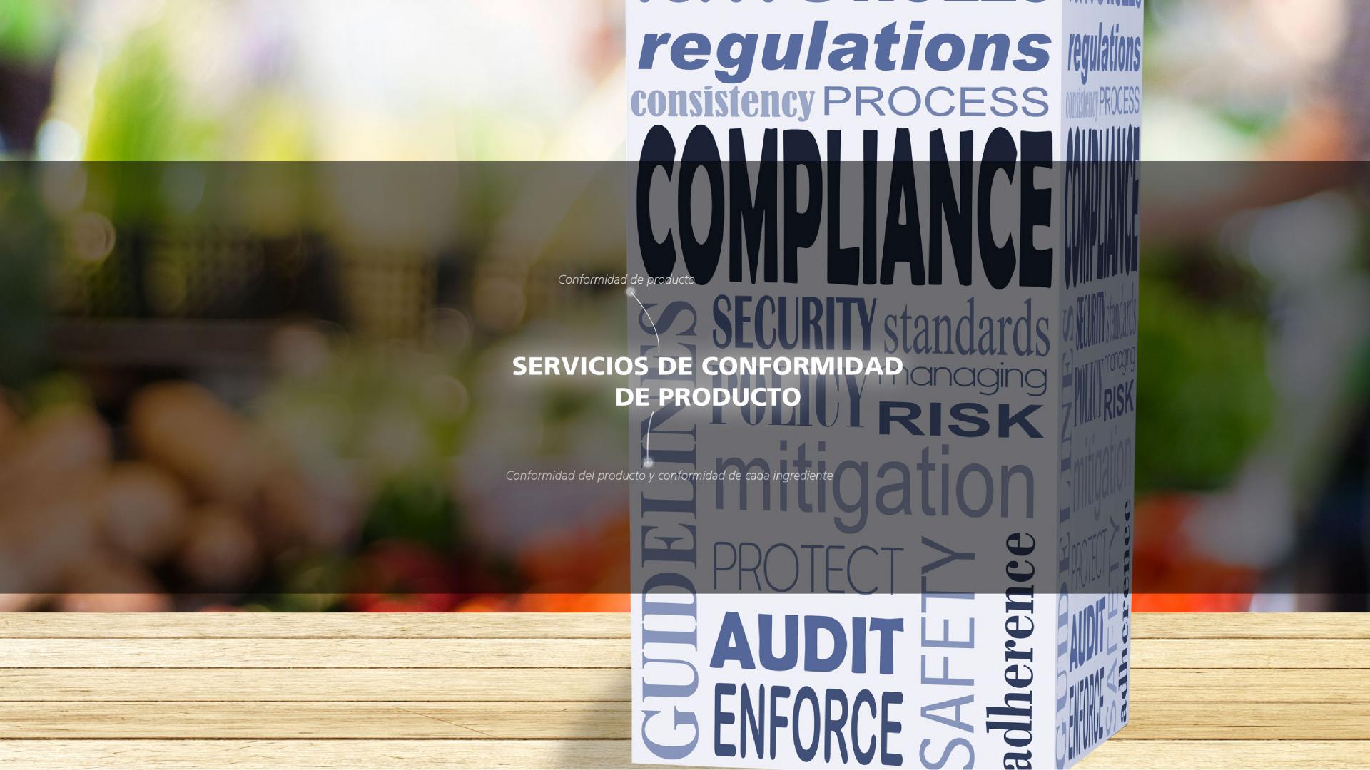 Mérieux NutriSciences-labeling and Regulatory-Conformidad del producto Mérieux NutriSciences-labeling and Regulatory-Conformidad del producto