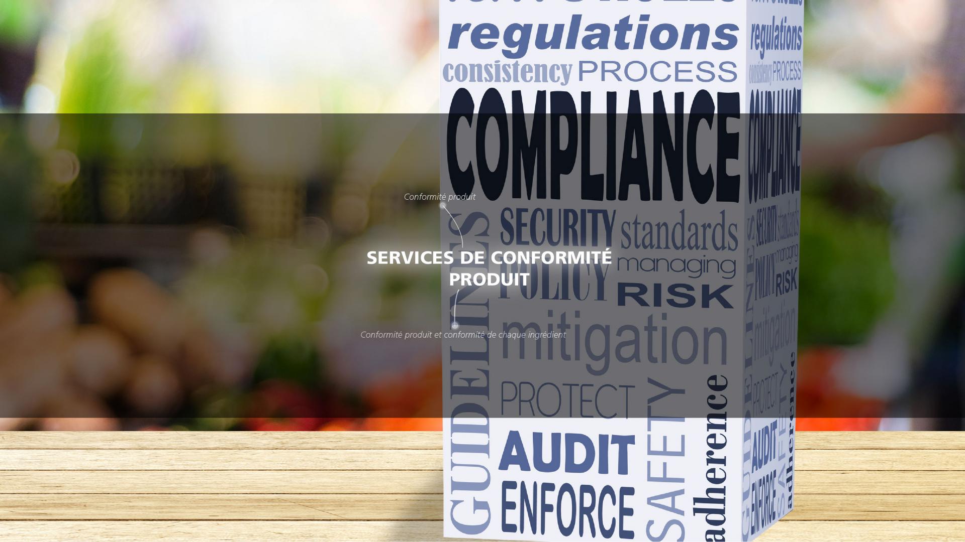 Mérieux NutriSciences-labeling and Regulatory-Conformité produit Mérieux NutriSciences-labeling and Regulatory-Conformité produit