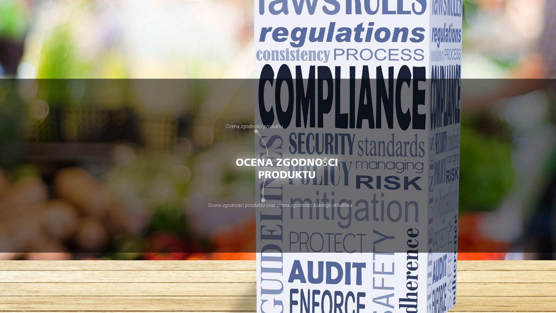 Mérieux NutriSciences-labeling and Regulatory-Ocena zgodności produktu Mérieux NutriSciences-labeling and Regulatory-Ocena zgodności produktu