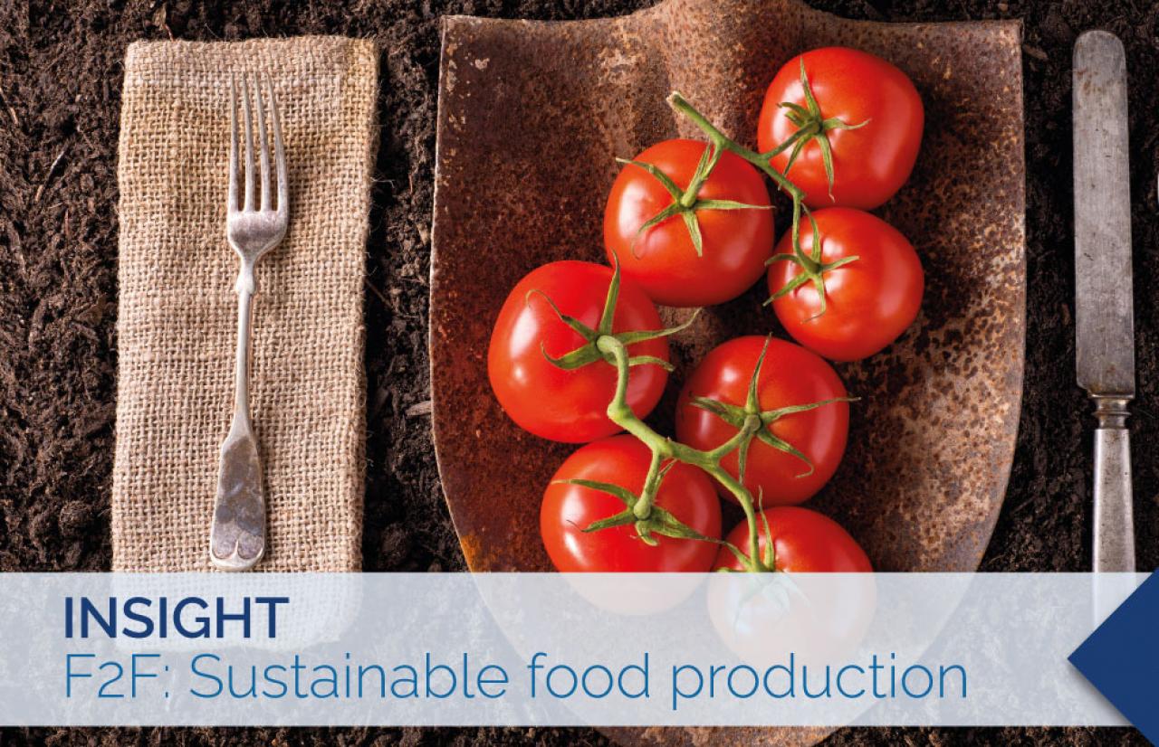 Farm to fork produzione alimentare sostenibile